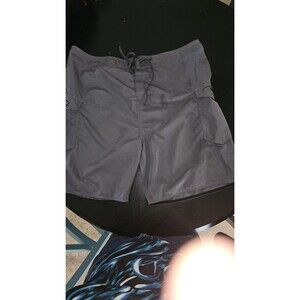 Ron Jon Surf Shop Board Shorts Mens 42 Gray Surf Swim